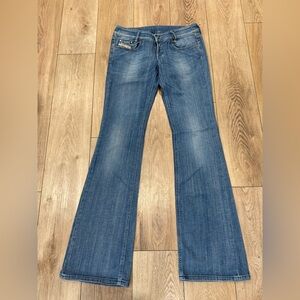 Diesel Louvely style jeans 29 waist med wash